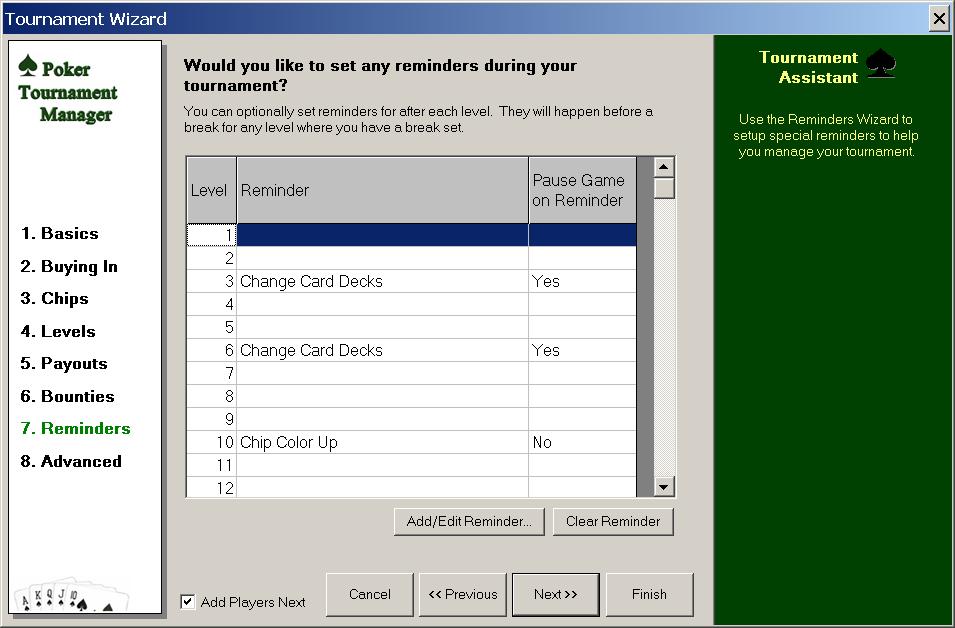 Poker Tournament Software